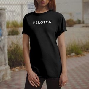 Peloton Black Century Club 100 Short Sleeve Tee
